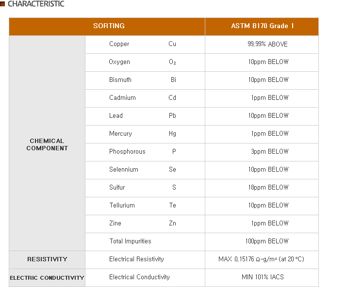 일반적인 특징